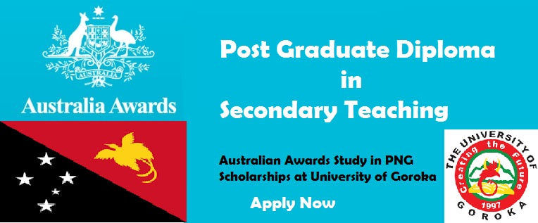 Australian Awards In PNG Postgraduate Diploma In Secondary Teaching