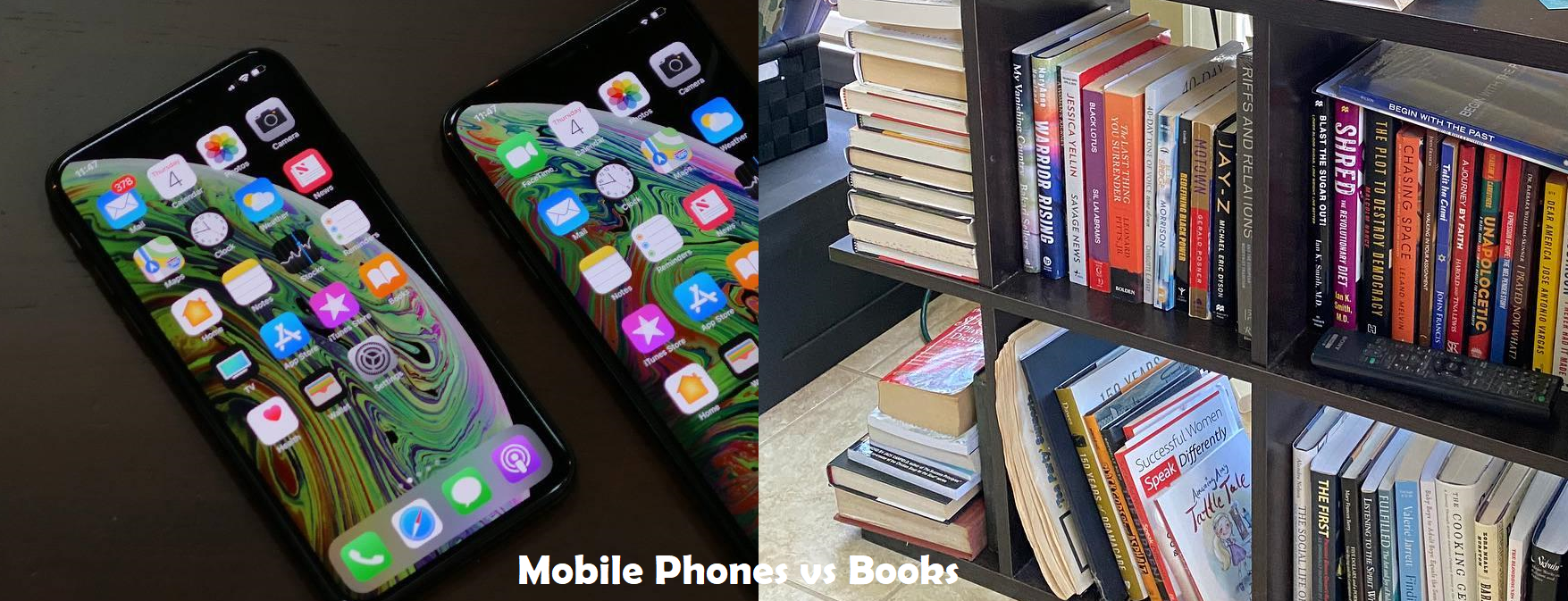 mobile phones vs books
