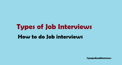 Job interviews 