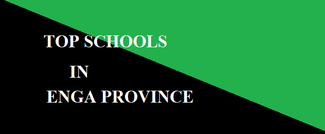 Top Performing Schools In Enga Province